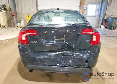 2013 Volvo S60 T5 from USA, damaged, VIN YV1612FSXD1216895